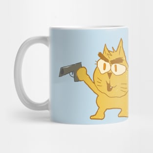 cat gun Mug